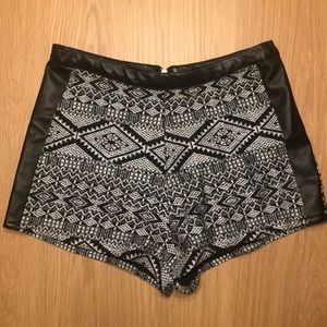Volcom stone row high waisted shorts